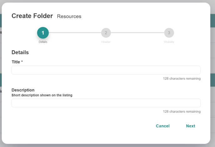 Add folder