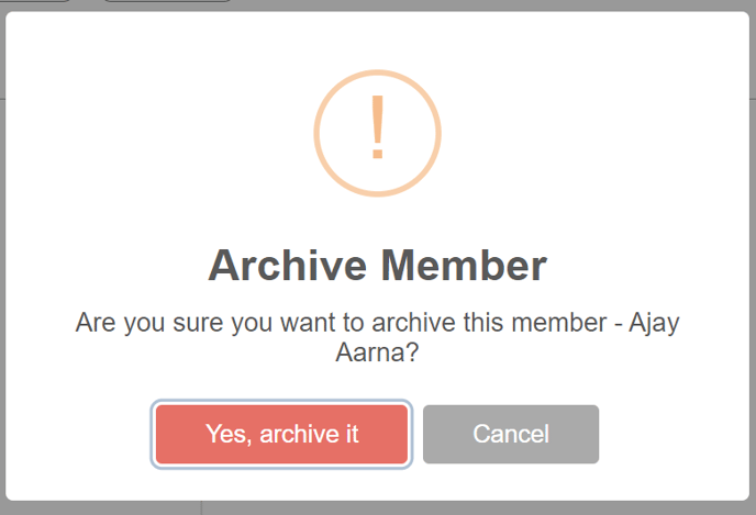 Delete a user