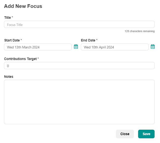 add focus
