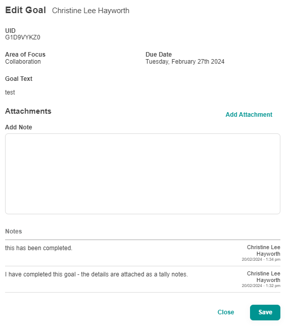add notes