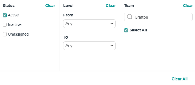 search filter